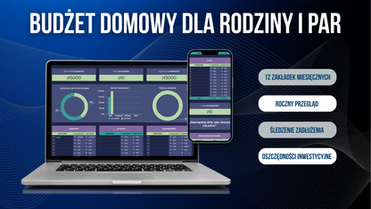 Budżet Domowy dla Rodzin & Par – Szablon Arkusza Excel